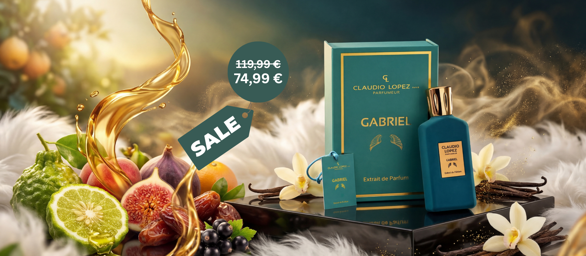 <p><strong>Bergamotte, Früchte, Amber, Moschus und Vanille</strong></p>